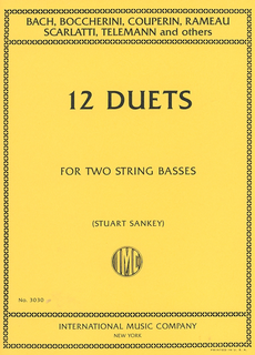 International Music Company Sankey, S.: (Collection) 12 Duets (two basses)
