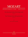 Barenreiter Mozart, W.A. (Fuessl): Thirteen Early String Quartets, Vol. 2 - No. 5-7, Barenreiter Urtext