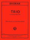 International Music Company Dvorak, Antonin: Piano Trio in f minor Op.65 (violin, Cello, Piano)