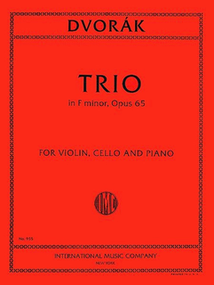 International Music Company Dvorak, Antonin: Piano Trio in f minor Op.65 (violin, Cello, Piano)