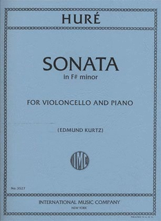 International Music Company Hure (Kurtz): Sonata in F# minor (cello & piano) International