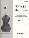 Bosworth Sevcik: Op.2 No.6 School of Bowing Technique (cello)