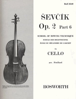 Bosworth Sevcik: Op.2 No.6 School of Bowing Technique (cello)