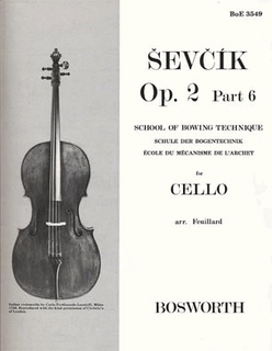HAL LEONARD Sevcik: Op.2 No.6 School of Bowing Technique (cello)