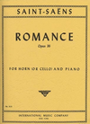 International Music Company Saint-Saens, Camille: Romance Op.36 (cello & piano)