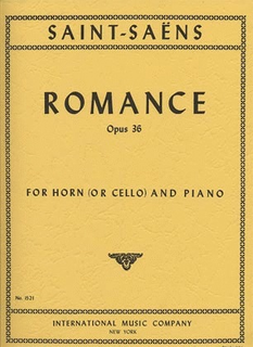 International Music Company Saint-Saens, Camille: Romance Op.36 (cello & piano)
