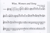 Carl Fischer Strauss, Johann (Martelli): Wine, Women, Song (string quartet)