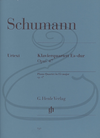 HAL LEONARD Schumann, R. (Leisinger): Piano Quartet in Eb Major, Op.47 - URTEXT (piano quartet) Henle Verlag