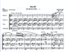 HAL LEONARD Bartok, Bela: Valse (Ma mie qui danse... from the 14 Bagatelles) Op.13 (string quartet)