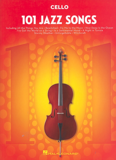 HAL LEONARD 101 Jazz Songs (cello)