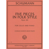 International Music Company Schumann, Robert: Pieces in Folk Style Op.102 (cello & piano)