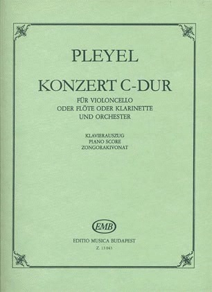 HAL LEONARD Pleyel: Cello Concerto in C (cello & piano)