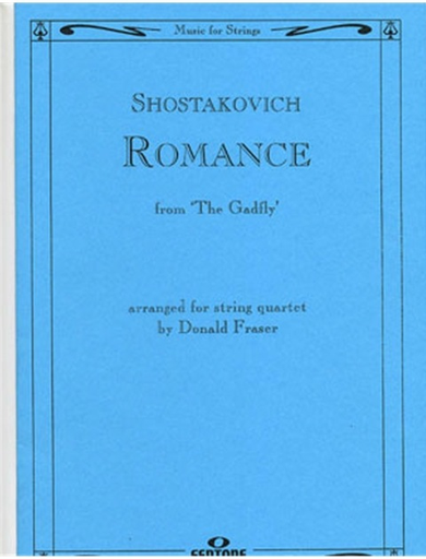 HAL LEONARD Shostakovich (Fraser, arr): Romance from the Gadfly  arranged for string quartet (score and parts)