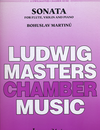 LudwigMasters Martinu, Bohuslav: Sonata for Flute, Violin &  Piano