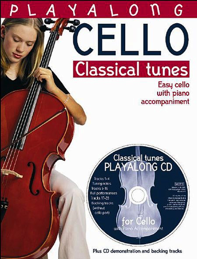 Bosworth Gedge, David: Playalong Cello Classical Tunes-easy cello (cello, CD, Piano)