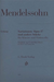 HAL LEONARD Mendelssohn, F. (Elvers, ed.): Variations, Op.17, and Other Pieces, urtext (cello & piano)