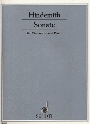 Hindemith, Paul: Sonate 1948 (cello & piano)