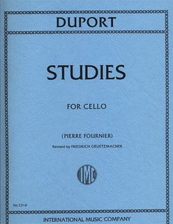 International Music Company Duport, J.L. (Fournier): 21 Studies (Cello)