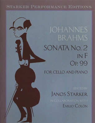 LudwigMasters Brahms, Johannes (Starker): Sonata No.2 Op.99 in F (cello & piano)