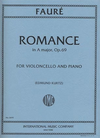 International Music Company Faure, Gabriel (Kurtz): Romance in A Major, Op.69 (Cello & Piano)