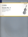 HAL LEONARD Cirri, G.B. (Birtel): Sonata No. 3 in F major (Cello & basso continuo)