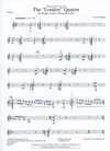 Carl Fischer Torok, Alan: London Quartet (guitar, violin, viola, cello) score and parts