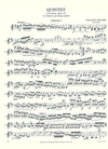 International Music Company Brahms: Quintet in B minor, Opus 115 for woodwind and string ensembles without piano