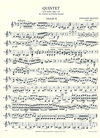 International Music Company Brahms: Quintet in B minor, Opus 115 for woodwind and string ensembles without piano