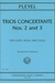International Music Company Pleyel, Ignace: Trios Concertante Nos. 2 and 3 (flute, viola & cello) score & parts