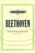 C.F. Peters Beethoven (Moser): Complete String Quartets, Vol.3 - Ops.127, 130-133, & 135 (string quartet) Edition Peters