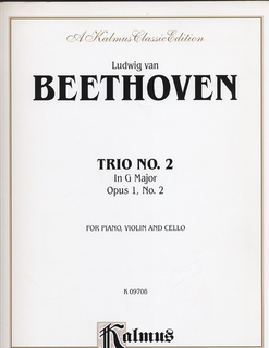 Alfred Music Beethoven, L. van: Piano Trio Op. 1 No. 2 (piano, violin, cello)