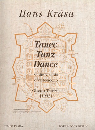 HAL LEONARD Krasa, Hans: Tanz/Dance/Tanec Ghetto Terezin, 1943 (violin, Viola, Cello) score & parts