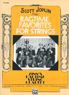Alfred Music Joplin, Scott (Zinn): Ragtime Favorites for String Quartet (Viola)