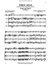 International Music Company Handel, G.F. (Bastable): Three Arias from L'Allegro, Radamisto and Alessandro (oboe or flute, violin, viola, cello)