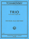 International Music Company Tchaikovsky: Trio in A minor, Opus 50 for string ensembles with piano