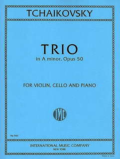 International Music Company Tchaikovsky: Piano Trio in A minor, Op.50 (violin, cello, & piano)