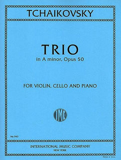 International Music Company Tchaikovsky: Trio in A minor, Opus 50 for string ensembles with piano