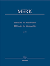 Barenreiter Merk, Joseph: 20 Etudes fur Violoncello op. 11, Barenreiter