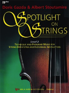 Gazda: Spotlight on Strings, Book 2 (Bass)