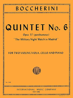 International Music Company Boccherini, Luigi: Quintet No.6 Op.57 "The Military Night Watch in Madrid"