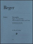 HAL LEONARD Reger, R. (Kube, ed.): Serenades, Op.77a &  Op.141a, urtext (flute, violin, and viola)