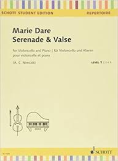 HAL LEONARD Dare, M. (Nimczik): Serenade & Valse (cello and piano) Schott