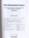 Carl Fischer Feldman, Marion: The Feuermann Legacy-Six Solo Pieces from Emanuel Feuermann's Repertoire (cello & piano )