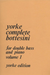 Carl Fischer Bottesini, Giovanni: Yorke Complete Bottesini for bass & piano Vol.1