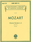 HAL LEONARD Mozart, W.A.: Clarinet Quintet in A K.581 (clarinet, 2 violins, Viola, Cello)