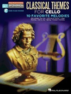 HAL LEONARD Classical Themes for Cello-10 Favorite Melodies (audio access to playalong track included)