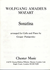 HAL LEONARD Mozart (Piatigorsky): Sonatina for cello & piano