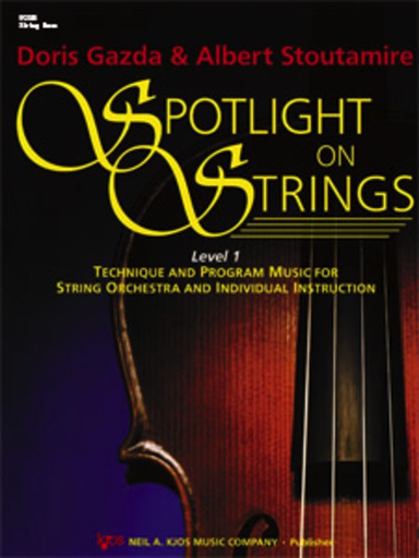 Gazda: Spotlight on Strings, Book 1 (Bass)