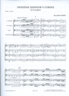 Hahn, Reynaldo: String Quartet No. 2 in F (parts and score)