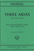 International Music Company Handel, G.F. (Bastable, G. arr.): Three Arias from Giulio Cesare (flute or oboe, violin, viola, and cello)